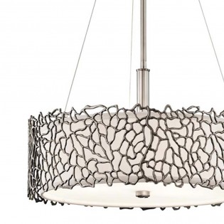Lámpara de techo Silver Coral