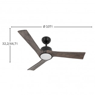 Ventilador de techo LED Orinoco CCT Dim (24W)