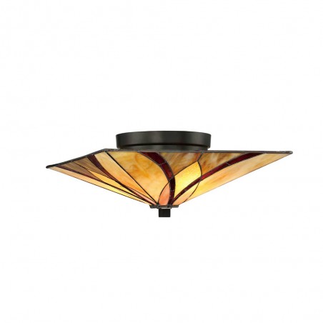 Flush light Tiffany Asheville