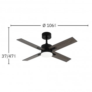 LED fan reversible blades Talco CCT (20W)
