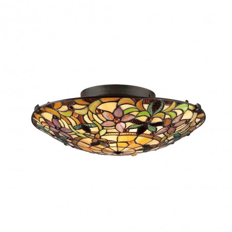 Flush light Tiffany Kami
