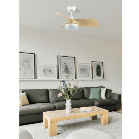 Ventilador de techo LED Atomo CCT (24W)