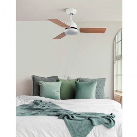 Ventilador LED con aspas reversibles Portico CCT (20W)