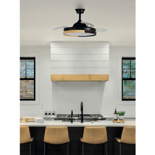LED fan with folding blades Emperador CCT (72W)