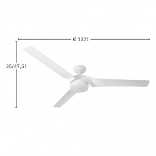 LED Ceiling Fan Montijo CCT (24W)