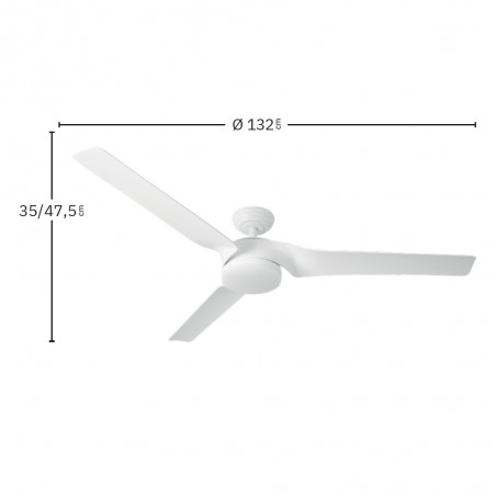 Ventilador de techo LED Montijo CCT (24W)