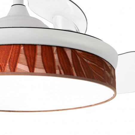 LED fan retractable blades Moda Mini Hoja Caldera (72W)