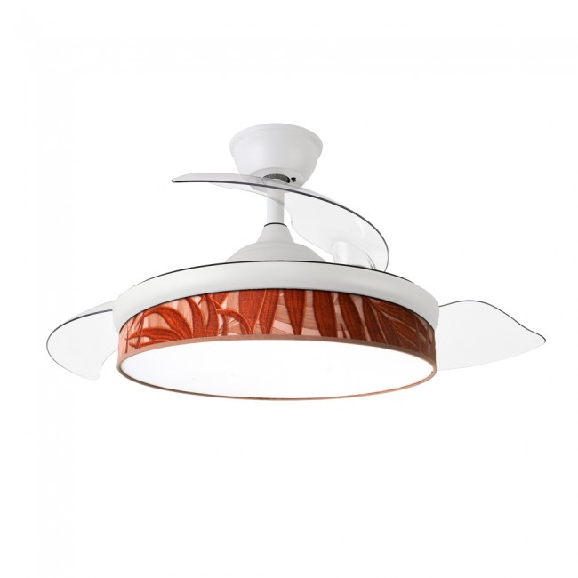 Ventilador LED aspas plegables Moda Mini Hoja Caldera (72W)