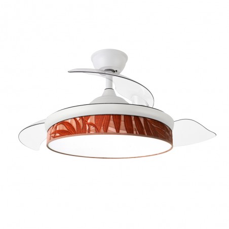 LED fan retractable blades Moda Mini Hoja Caldera (72W)