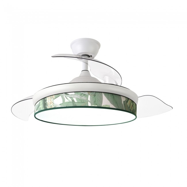 Ventilador LED aspas plegables Moda Mini Hoja (72W)
