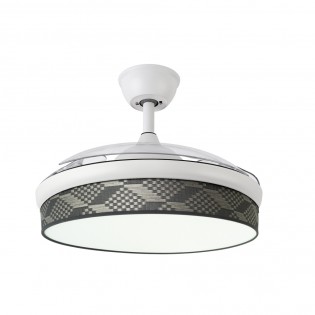 LED fan retractable blades Moda Mini Tetris (72W)