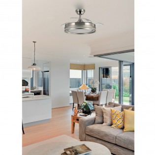 LED fan with folding blades Escarcha CCT (72W)