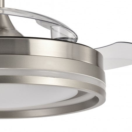 LED fan with folding blades Escarcha CCT (72W)