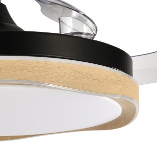 LED fan with folding blades Blondi II CCT (72W)