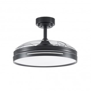 Fan LED with folding blades Micenas Mini CCT (48W)