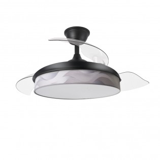 ventilador LED aspas...