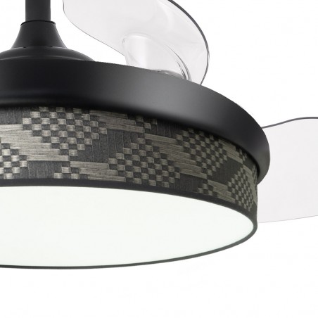 LED fan retractable blades Moda Tetris CCT (72W)