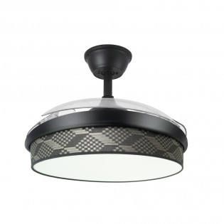 ventilador LED aspas plegables Moda Tetris CCT (72W)