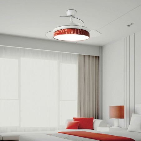 LED fan retractable blades Moda Mini Hoja Caldera (72W)