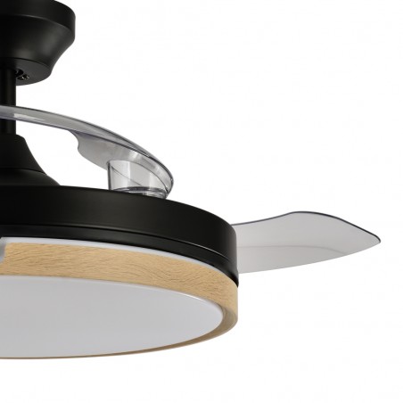 LED fan folding blades  Olimpia Mini CCT (48W)