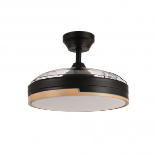 Ventilador LED aspas plegables Olimpia Mini CCT (48W)