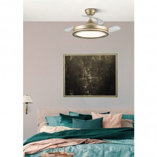 Ventilador LED aspas plegables Picolo CCT (72W)