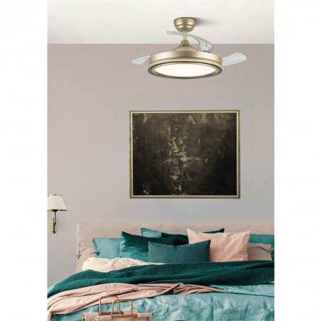 Ventilador LED aspas plegables Picolo CCT (72W)
