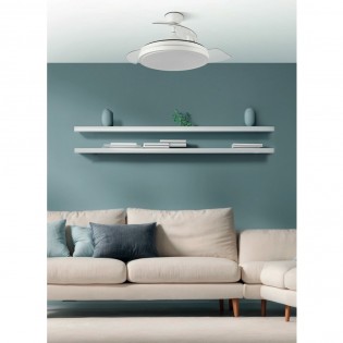 LED fan retractable blades Escorpión CCT (59W)