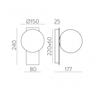 Wandleuchte LED Kin (5W)