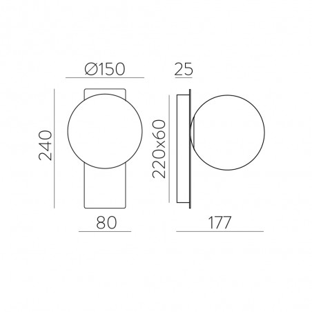 Wandleuchte LED Kin (5W)