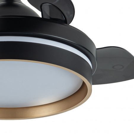 Ventilador LED aspas plegables Nalon Mini CCT (48W)