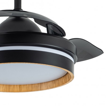 Ventilador LED aspas plegables Nalon Mini II CCT (48W)