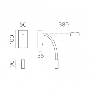 Wandleuchte Led Cio (3W)