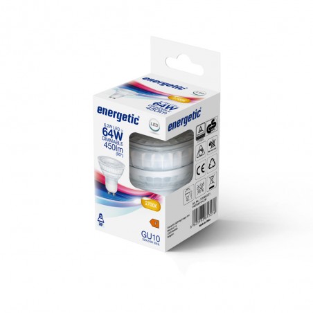 Bombilla LED GU10 PAR16 Dim (6.2W)