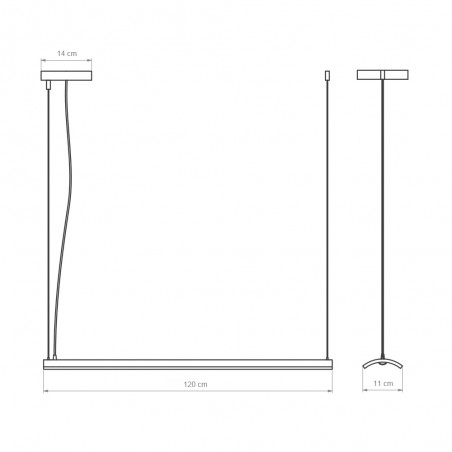 Kito LED-Pendelleuchte