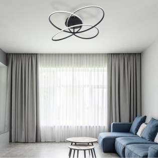 LED Ceiling Flush Light Panda CCT (60W)