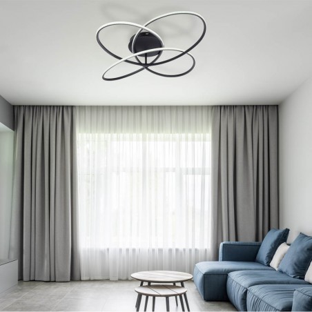 LED Ceiling Flush Light Panda CCT (60W)