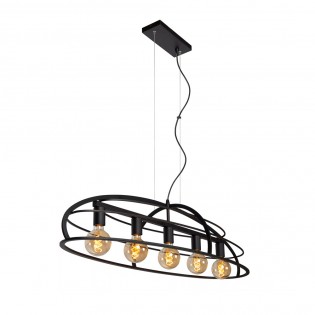 Lámpara colgante Dikra (5 luces)