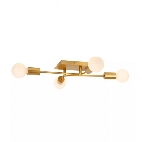 Ceiling Flush Light Lester Or (4 lights)