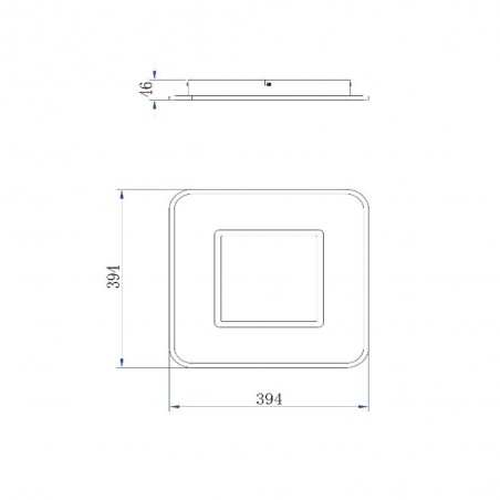 Plafón de techo LED Axelle II 3-Step (24W)