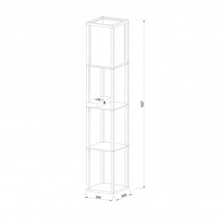 Lámpara de pie Menno