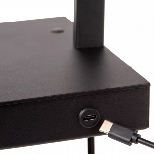 Wall lamp with shelf and USB Gregory