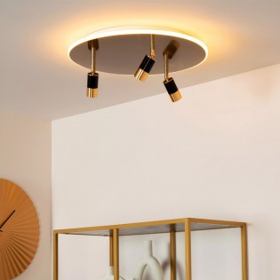 LED Ceiling Flush Light Jubel (3x5W+28W)