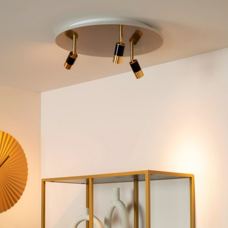 LED Ceiling Flush Light Jubel (3x5W+28W)