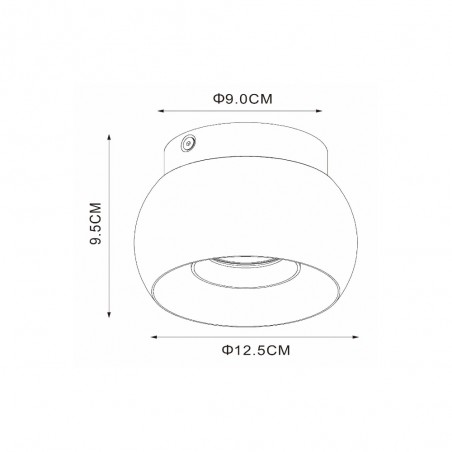 Flush Light Torben