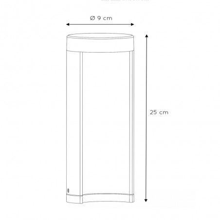 Baliza de exterior LED Combo 25 (9W)