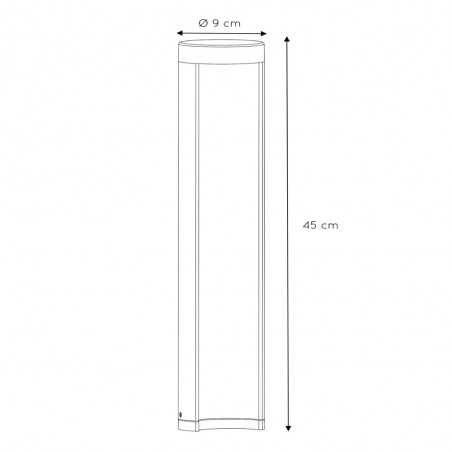 Baliza de exterior LED Combo 45 (9W)