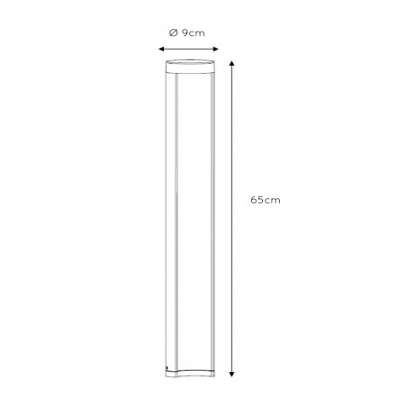 Outdoor LED Bollard Lamp Combo 65 (9W)