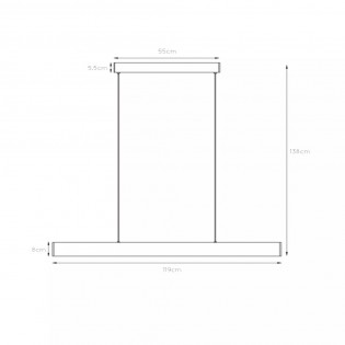 LED Pendant Lamp Raya (36W)