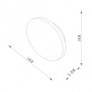 Outdoor LED Wall Lamp Glimpse (5W)